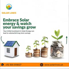 embrace solar energy and watch your savings grow