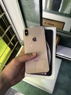Iphone xs max dual sim PTA approved  with box