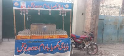 rikshaw Food cart with 180 amp AGS New battery and charger