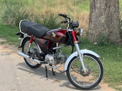 Honda Cd 70 lush condition tenqi tapay stiker 25 mdl All okay