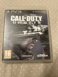 Call of duty ghost ps3
