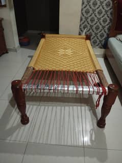 wooden Charpai