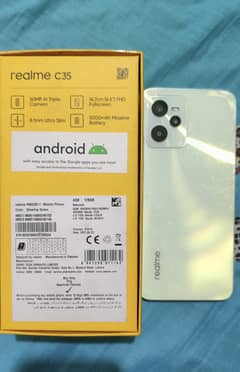 Realme c35 with Box