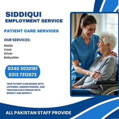 Patient Attended/Chef/Kitchen Helper/Cook/Baby Sitter/Maids