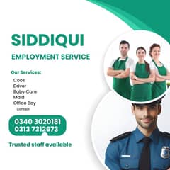 Domestic staff, Baby sitter, Maid, Babysitter , Cook, Driver, Nurse