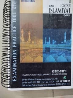 O level/IGCSE past papers and books