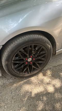 18 inch rims with tyres