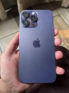 Iphone 14 pro max with box 128gb factory unlocked physical sim