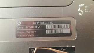 core i3 6th generation laptop probook  11 G2