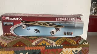 RazorX Electric Longboard Skateboard – Excellent Condition