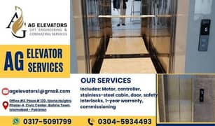 Elevator Installation for offices, hospital/cargo lift/Lift