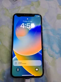 Iphone X 64gb Official PTA approve black Color spot on screen