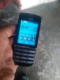 asha 300 touch and typing