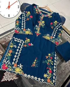 Blue Charm – 2-Piece Linen Outfit