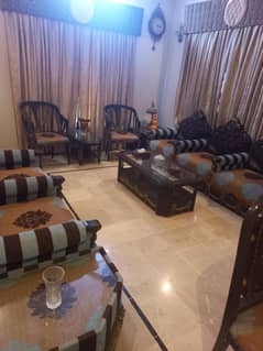 deco solid wood sofa set and dining table