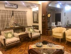 Extremely Neat And Clean Bungalow 5 Bed Rooms With Huge Garden 6 Cars Parking 2 Servant Room Top Class Location Near National Stadium, Karsaz Reasonable Rent