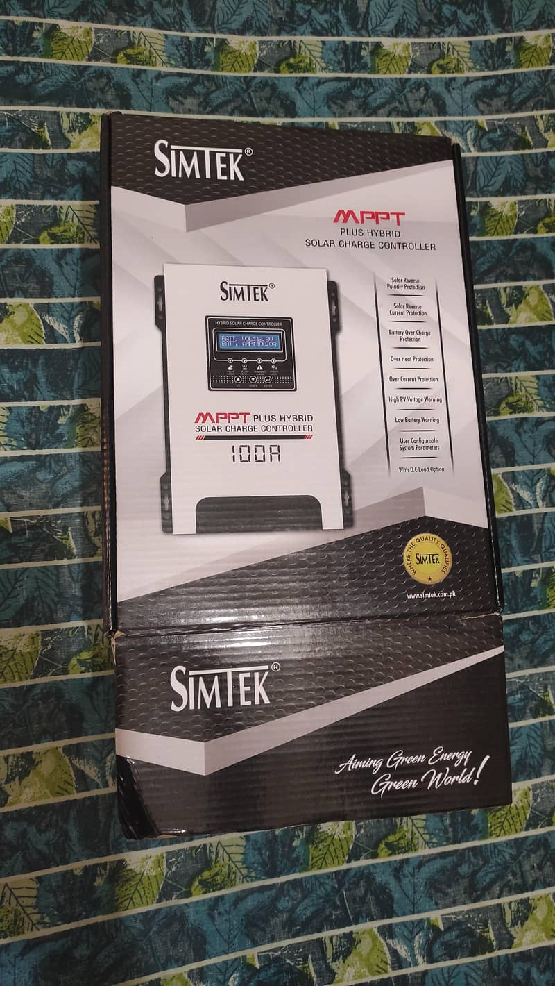 Simtek Mppt Plus Hybrid Solar Charge Controller 120v 1