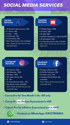 Social media services