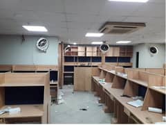 Sami Furnished Office Area 2250 Sqft Available For Rent in Barket Market Garden Town Near Kalma Chowk Lahore