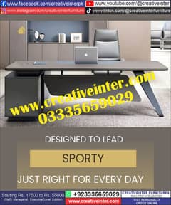 Office table Modern gaming desk chair workstation laptop study meetin