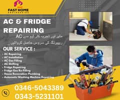 Fridge Reparing & Gas Refilling , Automatic Washing Machine Repairing