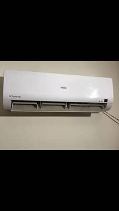 haier 1ton dc inverter zabardast cooling 410a gass good condision