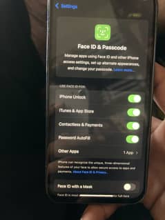 iphone 12 64 GB face id ok back camera 1x blur back change