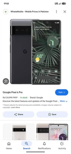 Google pixal 6 pro