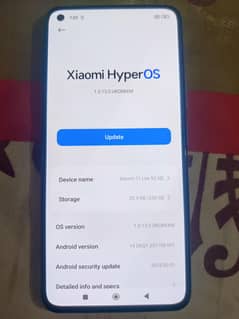 Redmi note 11 lite 5g 8/256 official PTA with box back break