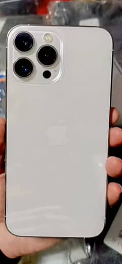 i phone 13pro max white 256 gb Pta approved