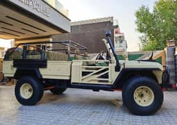 land Rover military jeep