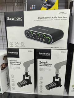 SARAMONIC PODCAST SETUP 2 MICS 1 PROFESSIONAL MIXER BEST DEAL