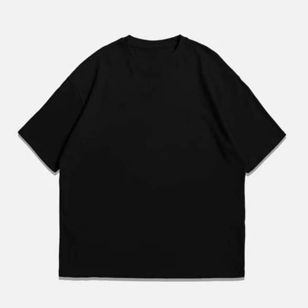 Ruku Garments Korean Style Oversized Short Sleeve T-Shirts for Men and Women - Loose Fit Summer Tops