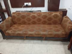 Brown sofa