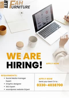 marketing job / graphic designer / Seo Expert / job in lahore