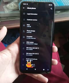 vivo y20 4 64 official pta proof  with box exchange possible also