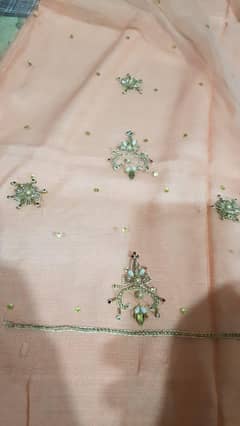 luxury wedding wear unstitched dress