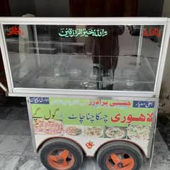 Fast food Refreshment Stall Aluminum and Stell made