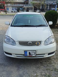 Corolla Xli 2007 registered in 2009 islamabad