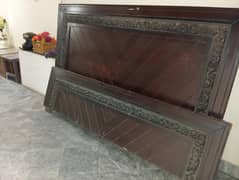 king size bed without matress
