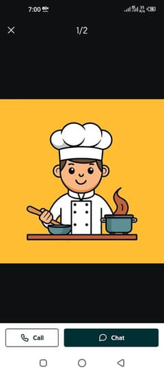 I need cooking job