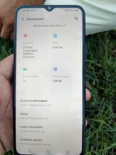 Vivo y51s 8+8 128 all ok glass change for sell only mobile