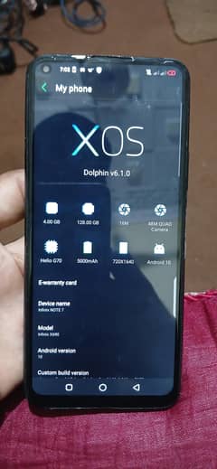 infinix note7 4 128