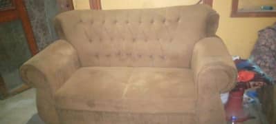 brown sofa