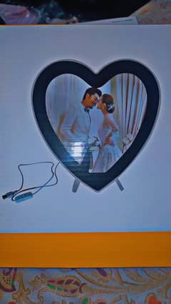 Romantic LED Couple Photo Frame - "Eternal Collection