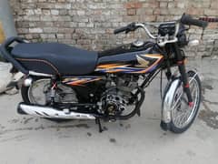 Honda CG 125 2018 Modal  1 lakh 10 Hazar