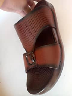 Brown leather shoes  for Men