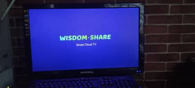 Universal 24-inch LED SMART TV.