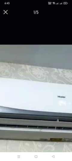 haier DC inverter 1ton