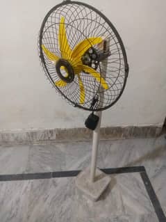 12v fan with home made stand. . .